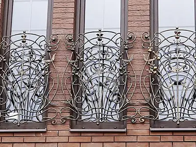 Кованые решётки на окна
